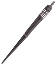 Hydro Flow Dripper Stake with Basket - Black QTY 100