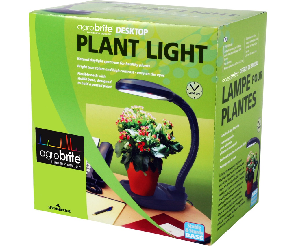 Agrobrite Desktop CFL Plant Light, 27W