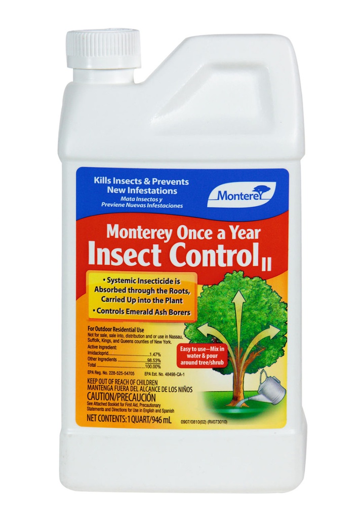 Monterey Once A Year Insect Control II Insecticide Concentrate