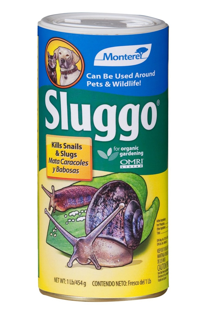 Monterey Sluggo Slug &amp; Snail Killer Bait Organic