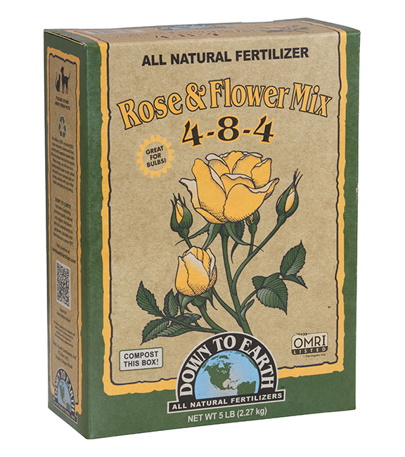 Down To Earth Rose and Flower Mix 4-8-4 *OMRI*