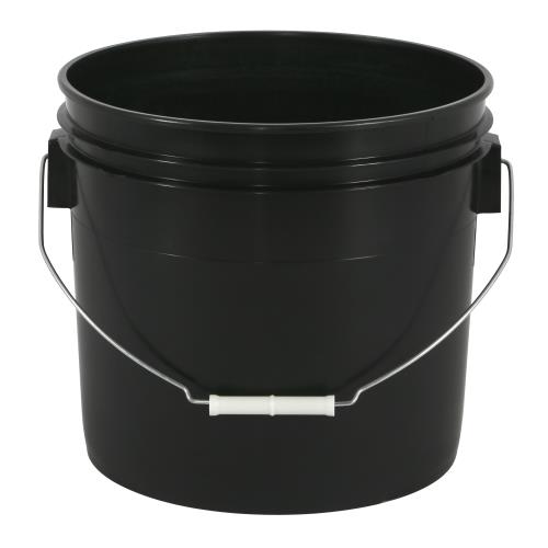 Gro Pro Black Plastic Buckets
