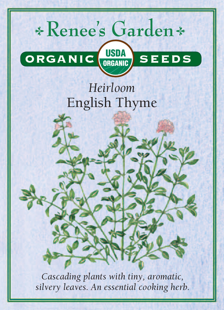Renee's Garden Heirloom Thyme English