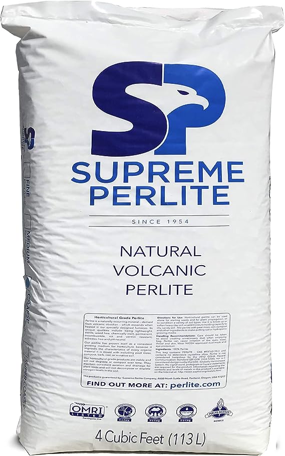 Supreme Perlite Propagation Grade, 4 cu ft