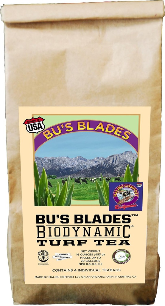 Malibu Compost Bu's Blades Turf Tea, 16 oz