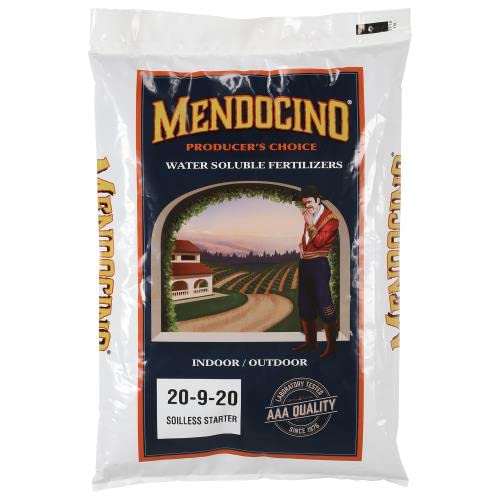 Grow More Mendocino Soilless Starter 20-9-20, 25 lb