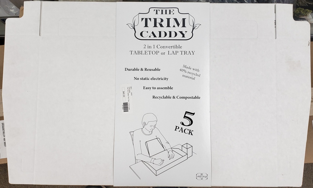 The Trim Caddy Trim Tray, 5-Pack