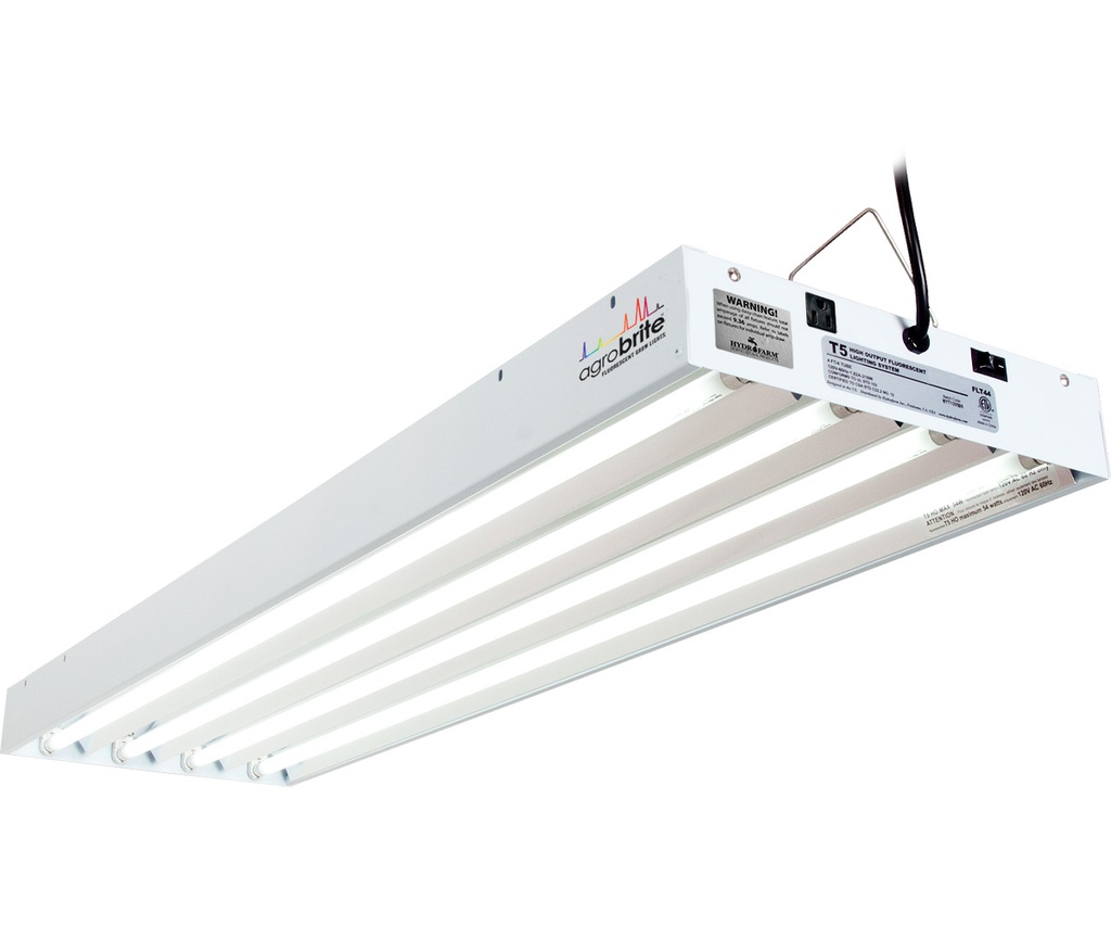 Agrobrite T5 Fixture with 4-Tube, 4 ft