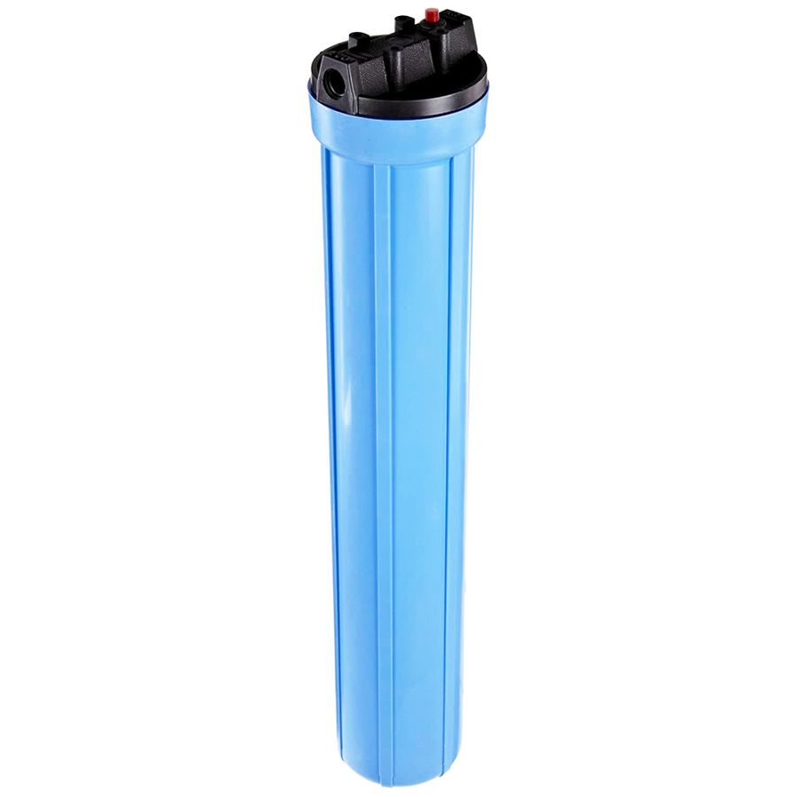 Slim Line Replacement Filter Housing w/ Pressure Relief, 2.5 in x 20 in