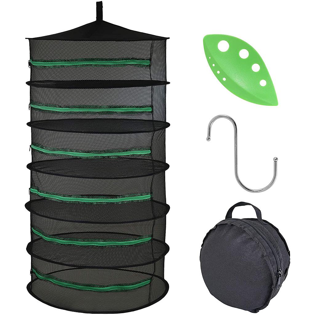 EZI Dry Rack With Clips, 6 Tier, 3 ft