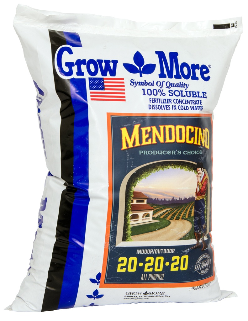 Grow More Mendocino All Purpose 20-20-20, 25 lb