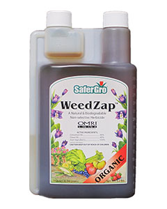 SaferGro Weed Zap, 1 qt