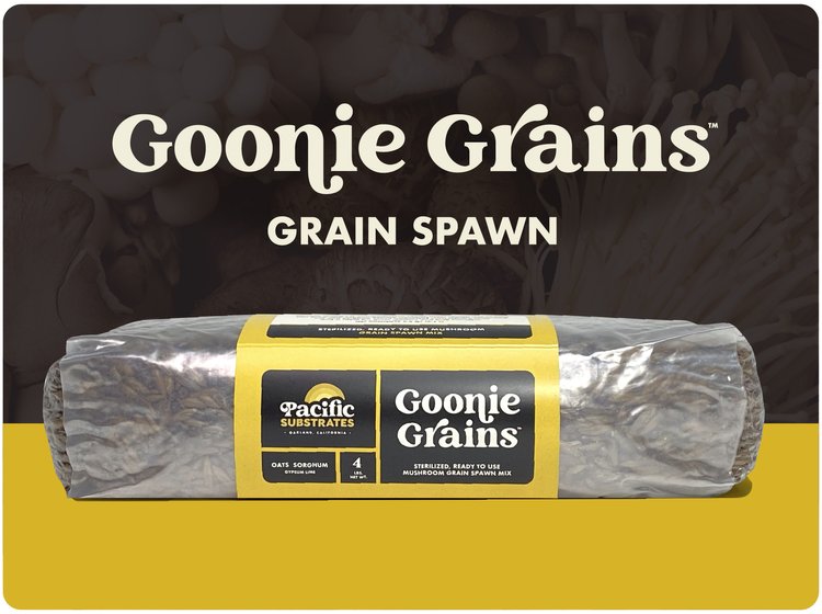 Goonie Grains Pacific Substrates Mushroom Growing Substrate, 4 lb