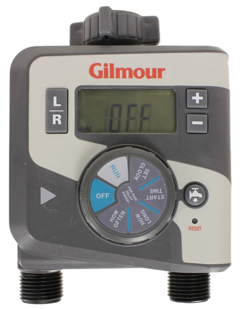 Gilmour Electronic Water Timer Dual Outlet