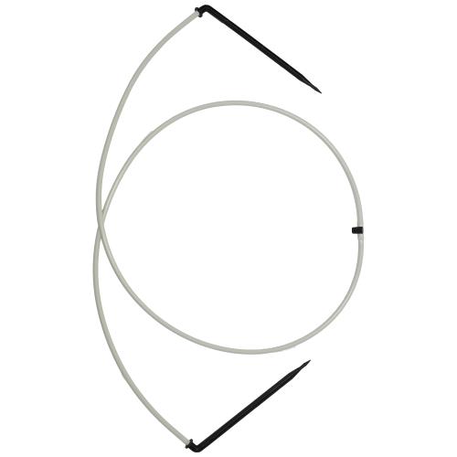 Netafim 2-Way Flat MOD w/ Angle Arrow Dripper (1=25/Bundle), 4 ft