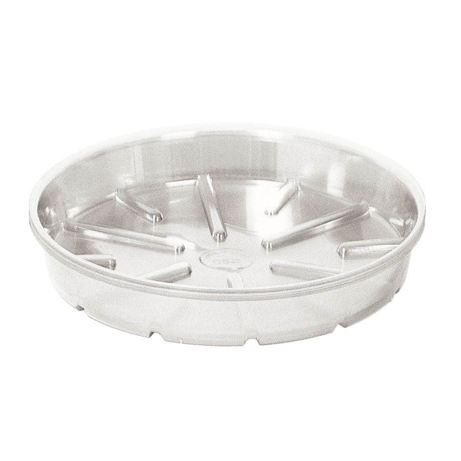 Bond Plastic Saucer Clear, 21 in