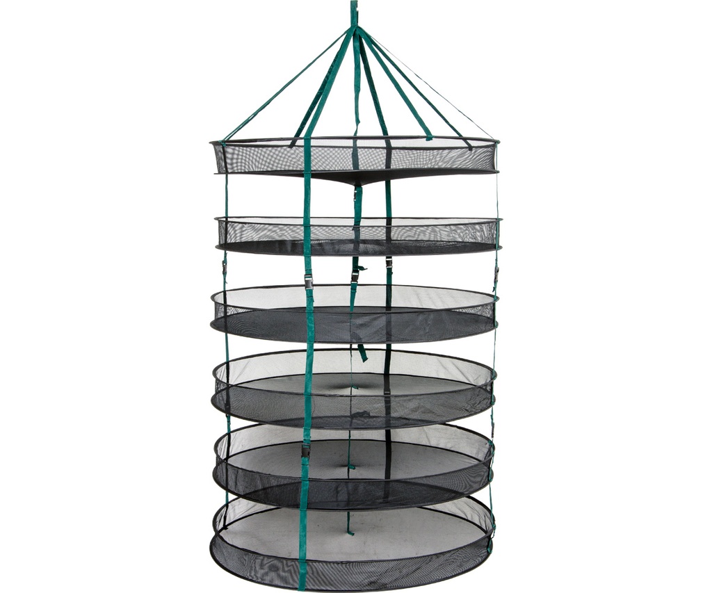 STACK!T Drying Rack With Clips Now With Center Support Strap, 3 ft