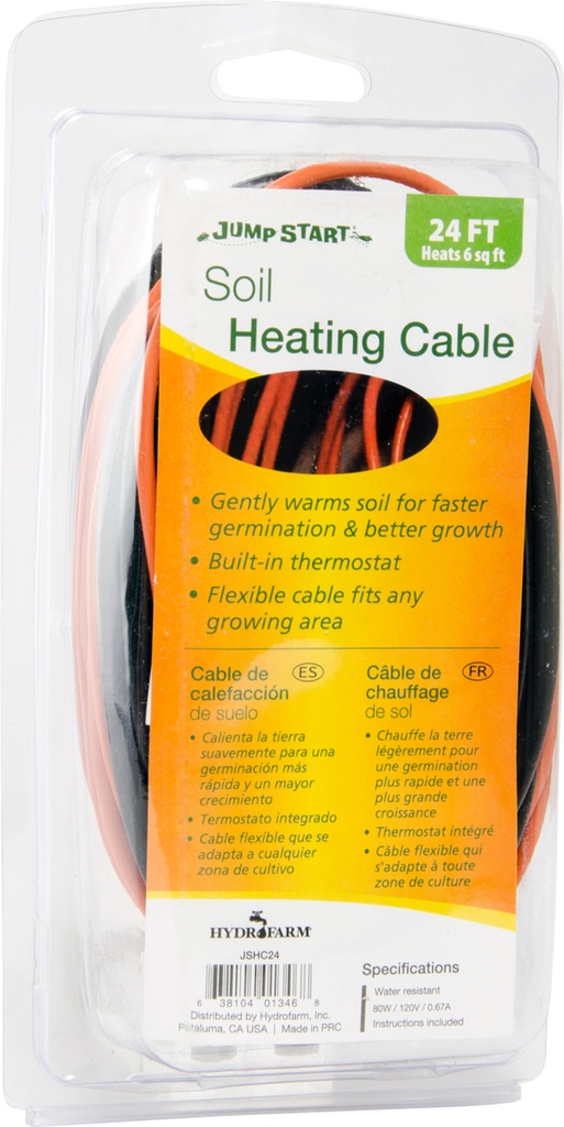 Jump Start Soil Heating Cable, 2 ft