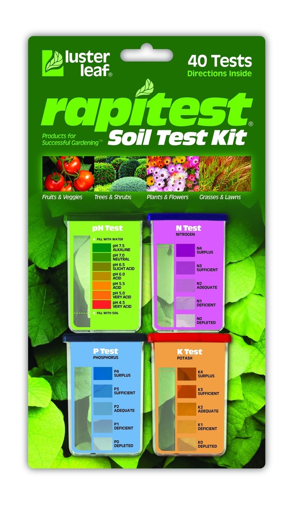 Rapitest Soil Test Kit, pH, N P K