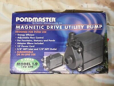 Pondmaster Magnetic Drive Utility Pump, 190 GPH