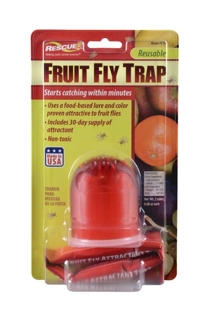 RESCUE Reusable Fruit Fly Trap Tray