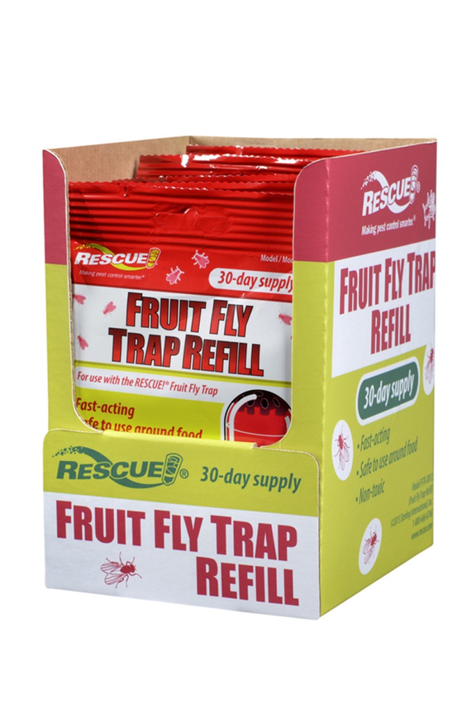 Rescue Fruit Fly Attractant Refill, 2-Pack