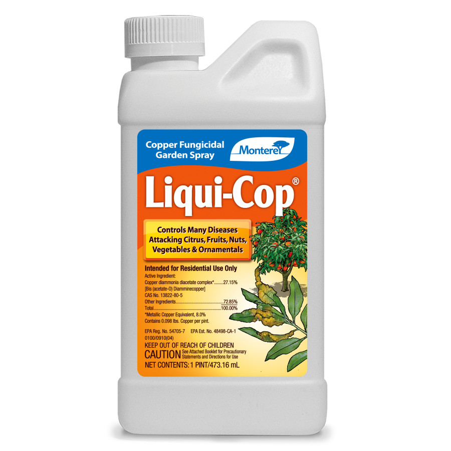 Monterey Liqui-Cop Copper Fungicide Concentrate, 16 fl oz