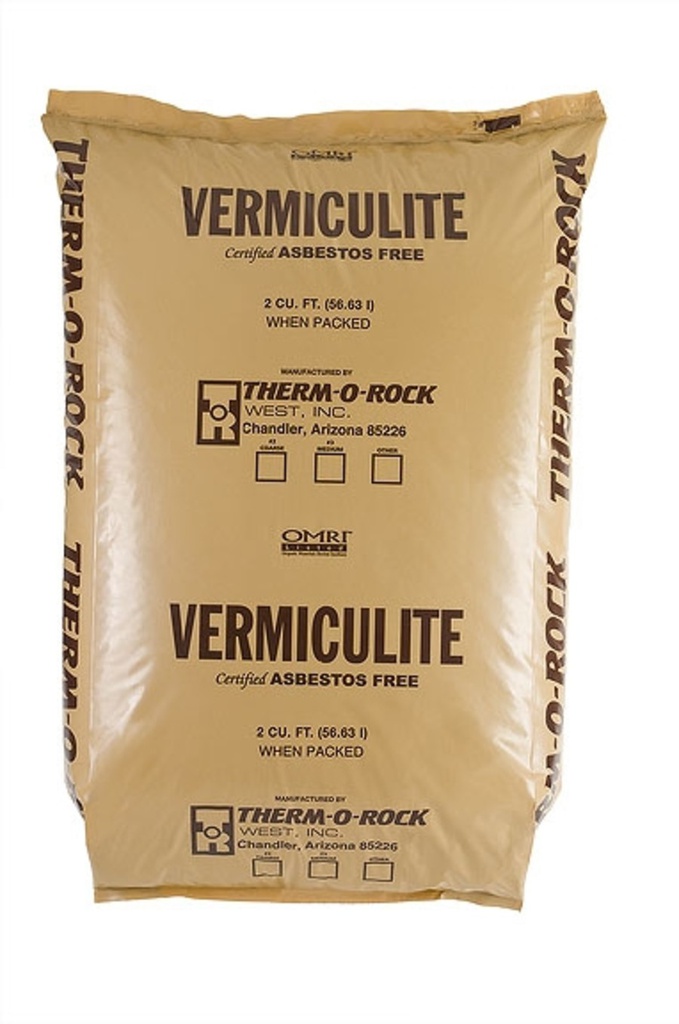 Therm-O-Rock Vermiculite Organic 3 Coarse, 2 cu ft