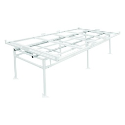 [HGC706113] Fast Fit Rolling Bench Tray Stand 4 ft x 8 ft