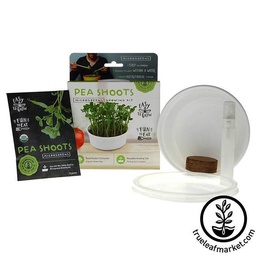 [20519] Mountain Valley Seed Company Mini Microgreens Growing Kits (Organic) Pea Shoots