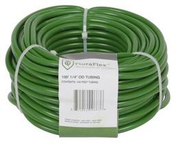 [HGC760456] FloraFlex 3/16&quot; id - 1/4 in od Green Poly Tubing - 100' roll