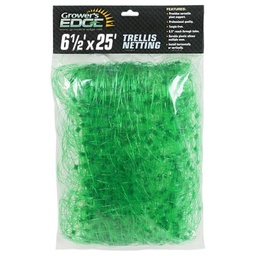 [HGC740105] Grower's Edge Green Trellis Netting 6.5 ft x 25 ft
