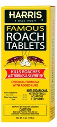 [100536214] Harris Famous Roach Tablets Also Kills Waterbugs &amp; Silverfish