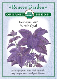 [3067] Renee's Garden Heirloom Basil Purple Opal