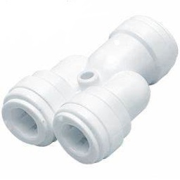 Quick Connect Water Tube Fitting 2 Way Divider
