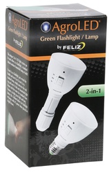 [960415] AgroLED Green Flashlight / Lamp, 4 Watt