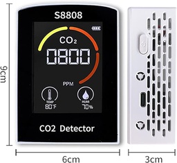 [X003J9NHFF] Soonkoda 3-in-1 Co2 Monitor / Detector