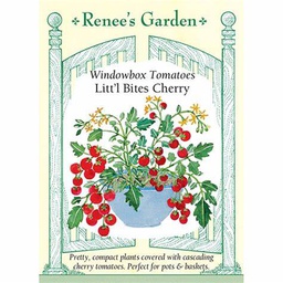 [5958] Renee's Garden Tomatoes Windowbox Litt’l Bites Cherry