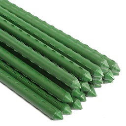 [833702] Grow1 Steel Stake Plant Supports Green, 2 ft