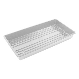 GROW1 White Propagation Tray Without Drain Holes, 10 in x 20 in